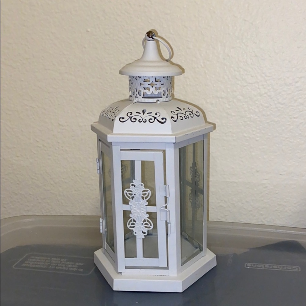 White Metal Latern